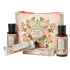 Panier des Sens Rose & Muskat Duschgel 50 ml + Körperlotion 50 ml + Eau de Toilette 3,5 ml + Handcreme 30 ml, Reisegeschenkset