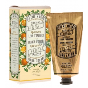 Panier des Sens Orangenblüte Luxus französische pflegende Handcreme mit einem starken Blumenaroma 75 ml