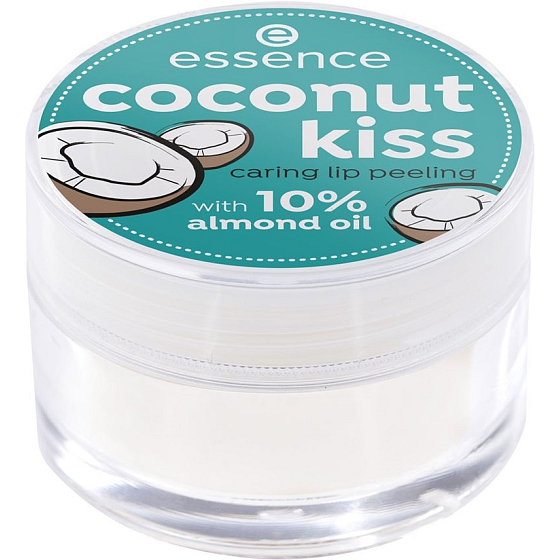 Essence Coconut Kiss Caring Lip Peeling Lippenpeeling 01 Coconut Beauty 11 g