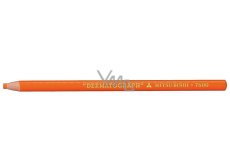 Uni Mitsubishi Dermatograph Industrieller Markierungsstift für verschiedene Arten von Oberflächen Orange 1 Stück