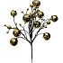 Zweig mit goldenen Kugeln