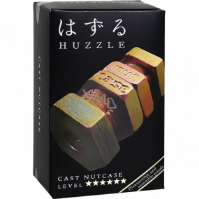 Huzzle Cast Nutcase Metallpuzzle, Schwierigkeitsgrad 6