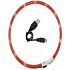 Karlie Flamingo LED Hundehalsband rot, Einheitsgröße 20-75 cm, wiederaufladbar