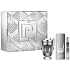 Paco Rabanne Invictus Platinum Eau de Parfum 100 ml + Deodorant Spray 150 ml + Eau de Toilette 10 ml Miniatur, Geschenkset für Männer