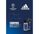 Adidas UEFA Champions League Edition VIII parfümiertes Deo-Glas 75 ml + Duschgel 250 ml, Kosmetikset für Männer