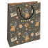 Nekupto Geschenk Kraftbeutel 25 x 8 x 19 cm Weihnachtsgeschenke grün