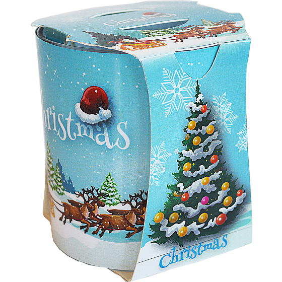 Admit Verona Latern Weihnachtsmann-Duftkerze im Glas 90 g