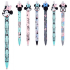 Colorino Gummierter Stift Minnie Mouse zwinkernd grün, blaue Mine 0,5 mm