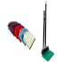 Clanax Standard Lenoch Besen mit Schaufel Mix Farben