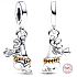 Charme Sterling Silber 925 Disney 100. jubiläumsbär Balu, Armband-Anhänger