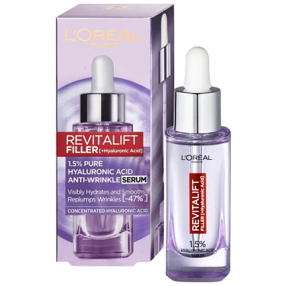 Loreal Paris Revitalift 1,5% reine Hyaluronsäure Anti-Falten-Serum 30 ml