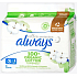 Always Ultra Night Cotton Protection Nachtbinden mit Flügeln 8 Stück