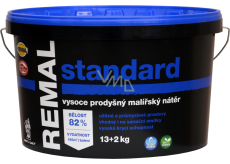 REMAL Standard vysoce prodyšná barva na zeď, 13+2 kg