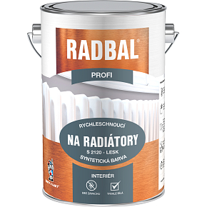 Radbal Profi S2120 spezielle Farbe für Heizkörper, 1000 weiß, 4 l