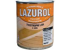 LAZUROL tixotropischer, tropffreier Lack für Metall und Holz S1091, farblos matt, 750 ml