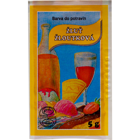 Aroco Pulverfarbstoff, gelb, 5 g