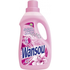 Wansou Balsam & Delicate Flüssigwaschmittel 16 Dosen 1 l