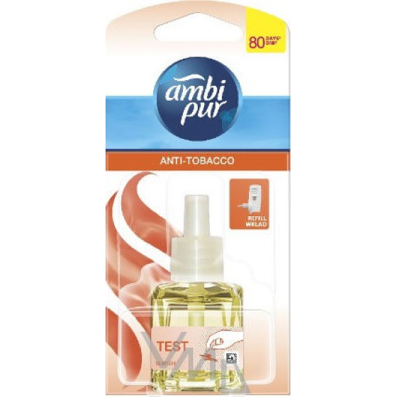 Ambi Pur Anti Tobacco Elektrischer Lufterfrischer Nachfüllung 20 ml
