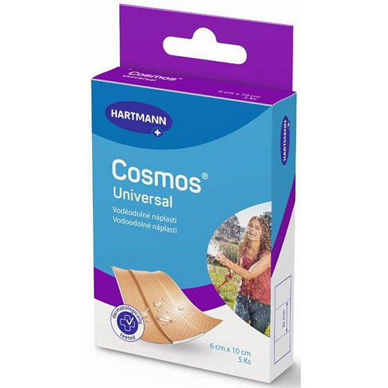 Cosmos Universal wasserdicht Patch 6 x 10 cm 5 Stück