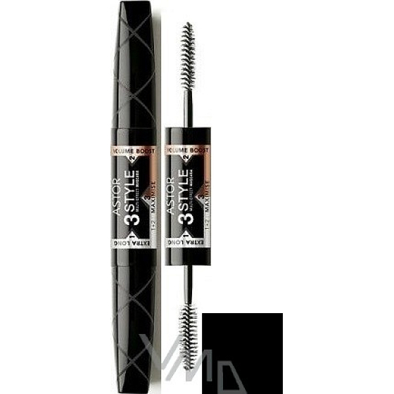 Astor 3 Style Multi-Effekt Mascara 800 Schwarz 2x4 ml