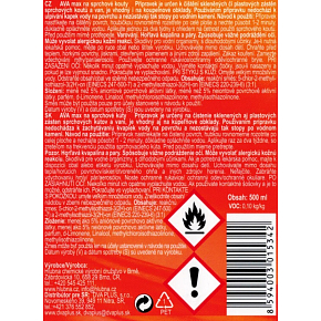 Hlubna Ava Max na sprchové kouty, rozprašovač, 500 ml Hlubna Ava Max na sprchové kouty, rozprašovač, 500 ml