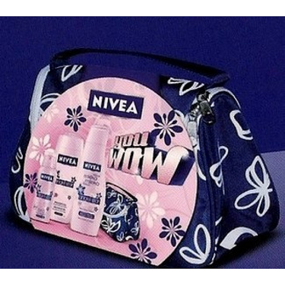 Nivea Angel Duschgel 250 ml + Antitranspirant Spray 150 ml + Körperlotion 250 ml, für Frauen Kosmetikset