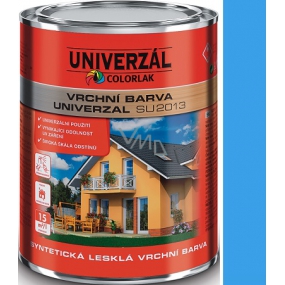 Colorlak Universal SU2013 synthetischer glänzender Decklack Blau Cyan 0,6 l