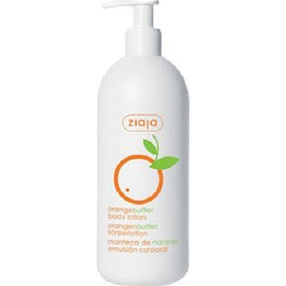 Ziaja Orangenbutter Feuchtigkeits-Körpermilch mit Spender 400 ml