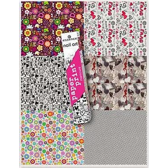 Essenz Nail Art Paper Print Nail Art Print 03 Liebesbriefe 1 Stück
