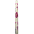 Nekupto Geschenkpapier 70 x 150 cm Beige mit rosa Blume 1 Rolle