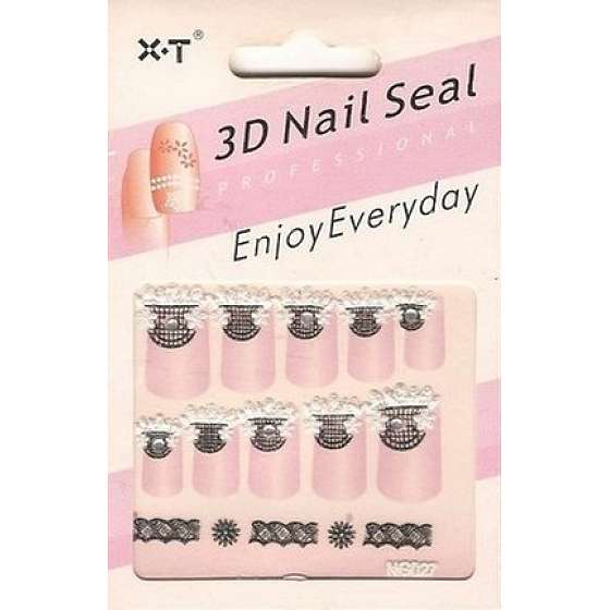 Nageldichtung 3D Nagelaufkleber 152B 1 Blatt