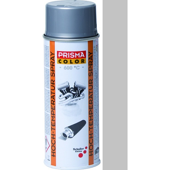 Schuller Eh klar Prisma Color Hochtemperatur-beständiges Spray 91072 Silber 400 ml