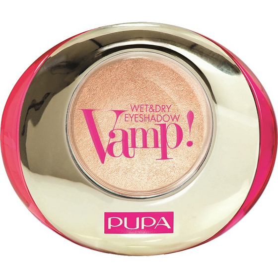 Pupa Dot Shock Vamp! Wet & Dry Lidschatten Lidschatten 206 Irisierende Rose 1 g