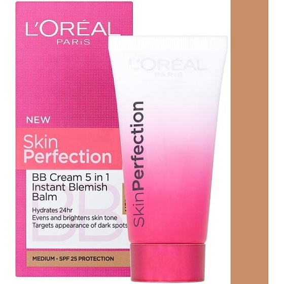 Loreal Paris Skin Perfection BB Creme 5 in 1 normaler Haut 50 ml