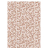 Ditipo Geschenkpapier 70 x 200 cm orange-braune Weihnachtsspitze