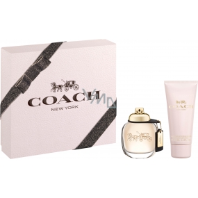 Coach Eau de Parfum parfümiertes Wasser für Frauen 50 ml + Körperlotion 100 ml, Geschenkset