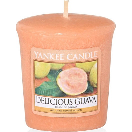 Yankee Candle Delicious Guava - Köstliche Votivkerze mit Guavenduft 49 g