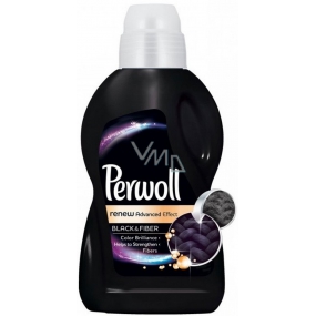 Perwoll Black & Fibre Waschgel stellt eine intensive schwarze Farbe wieder her und schützt vor Formverlust 15 Dosen von 900 ml