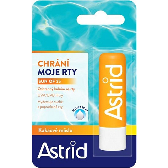 Astrid Sun OF25 Kakaobutter Lippenschutzbalsam 4,8 g