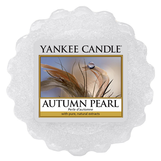 Yankee Candle Autumn Pearl - Herbstperle duftendes Wachs für Aromalampe 22 g
