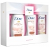 Dove Relaxing Care Winterpflege Duschgel für Frauen 250 ml + Körperlotion 250 ml + Deodorant Antitranspirant Spray für Frauen 150 ml, Geschenkbox