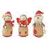 Schneemann Jute-Figur, 19 cm 1 Stück