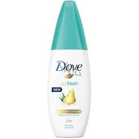 Dove Go Frische Birne und Aloe Vera Antitranspirant Deodorant Sprühpumpe 75 ml