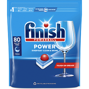 Finish Geschirrspültabs All in 1 Max, 80 Stk