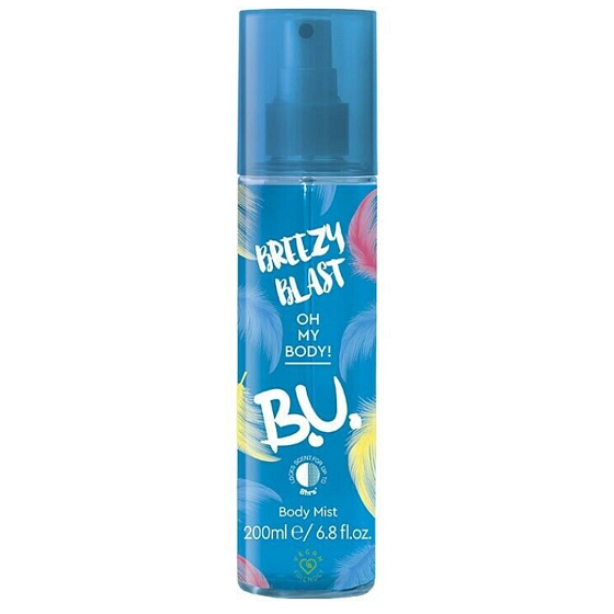 BU Breezy Blast Body Mist parfümiertes Körperspray für Frauen 200 ml
