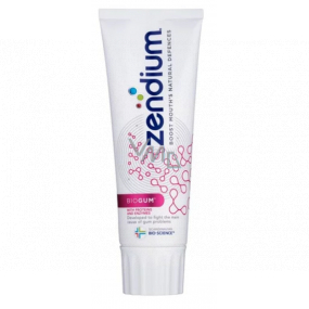 Zendium BioGum Zahnpasta reduziert Zahnfleischbluten und Gingivitis auf natürliche Weise um 75 ml