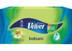 Velvet Balsam 3-lagige Papiertaschentücher, 70 Stk