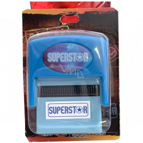 Albi-Stempel mit dem Namen Superstar 6,5 cm x 5,3 cm x 2,5 cm