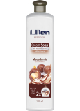 Lilien Macadamia Flüssigseife, Nachfüllung, 1 l