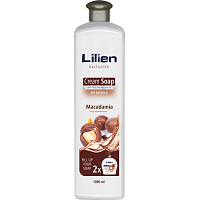 Lilien Macadamia Flüssigseife, Nachfüllung, 1 l